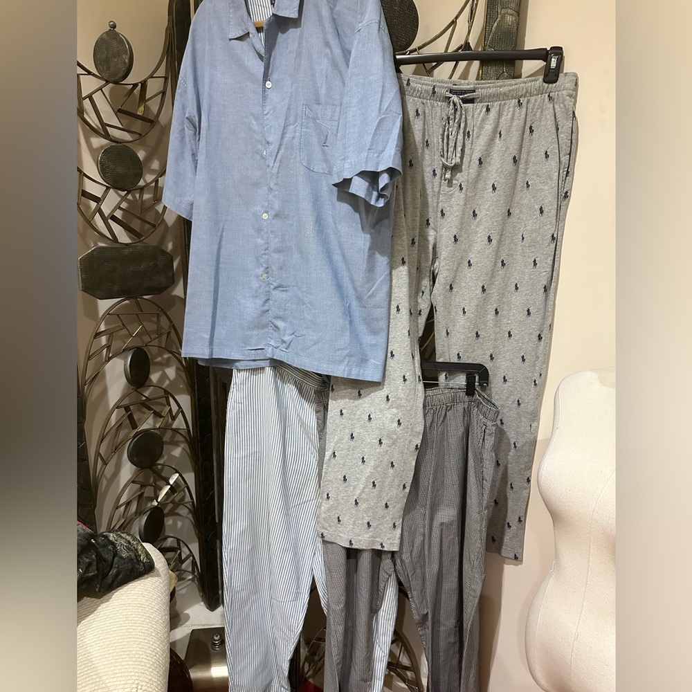 Mans Polo and Nautica  pajama bundle. SizeXL